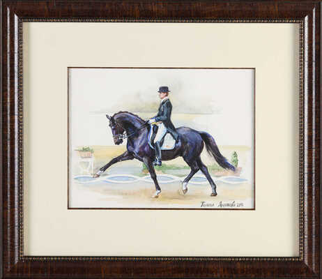 Лучанова Полина Борисовна. Выездка. Июнь